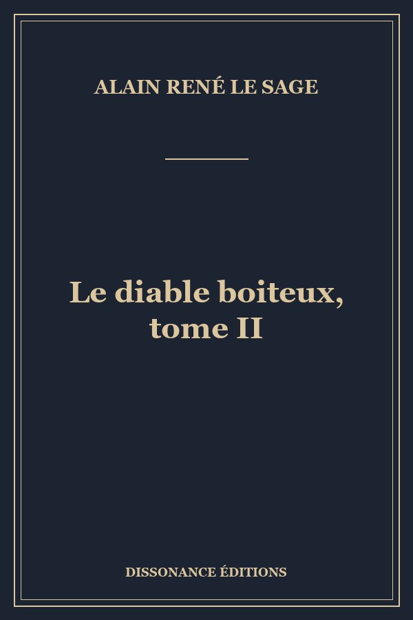Le diable boiteux, tome II