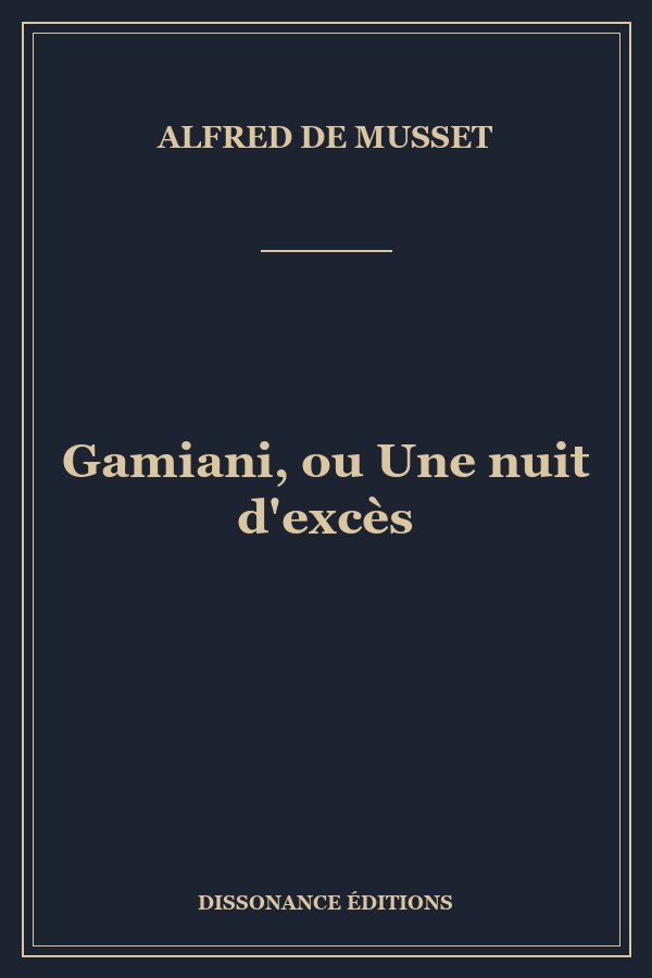 Gamiani, ou Une nuit d'excès