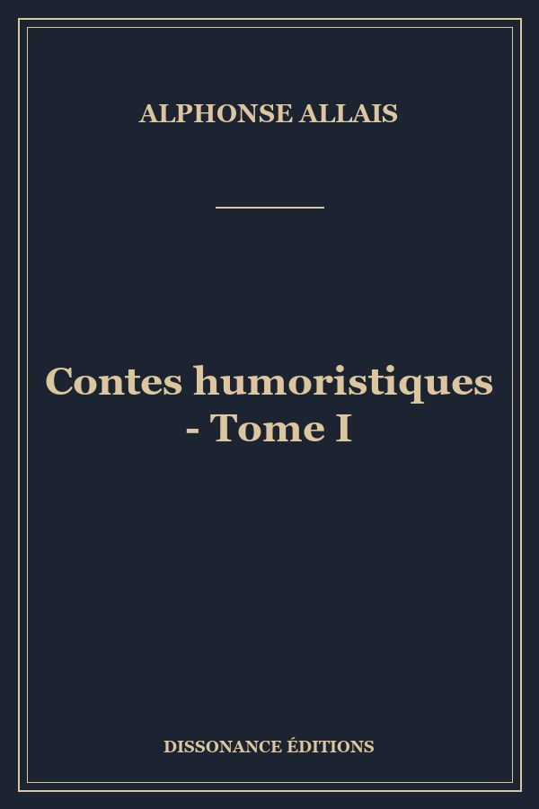 Contes humoristiques - Tome I