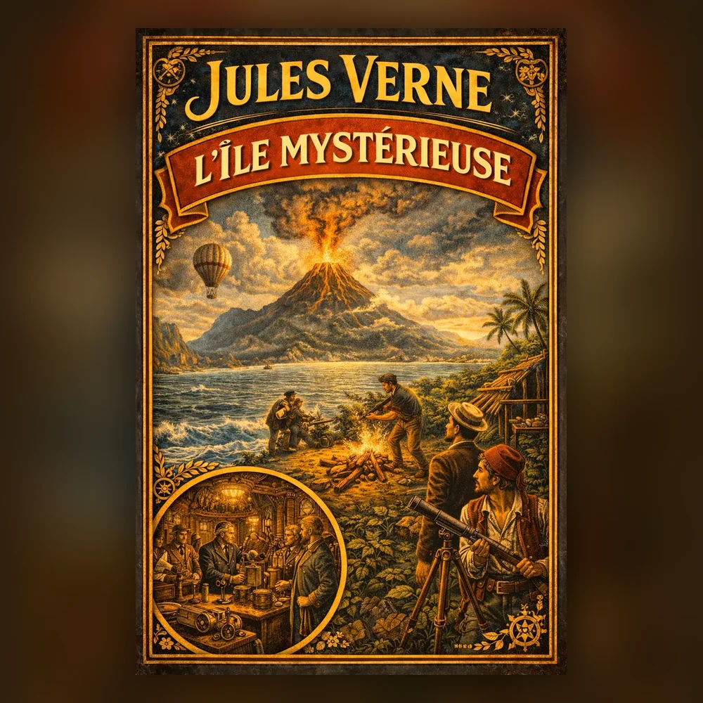 Livre audio L'Île mystérieuse — Jules Verne