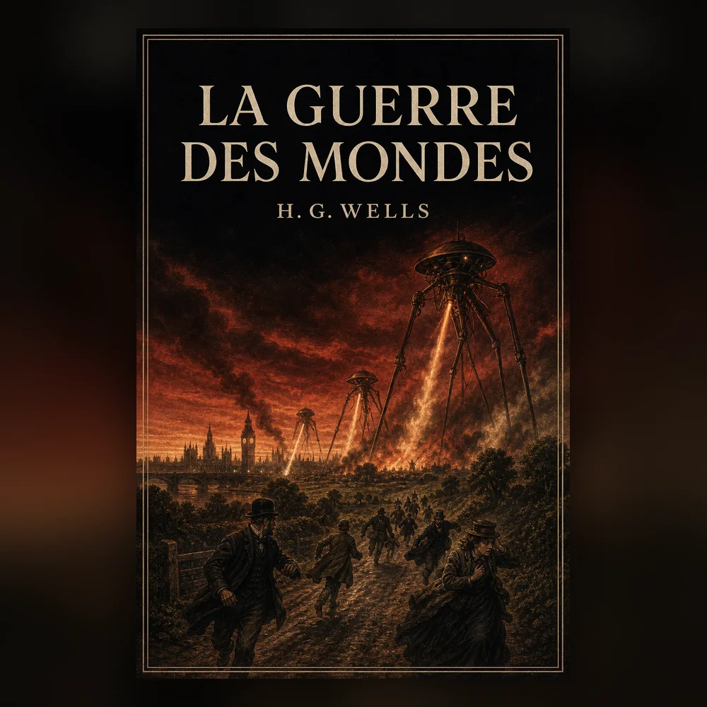 Livre audio La guerre des mondes — H. G. Wells