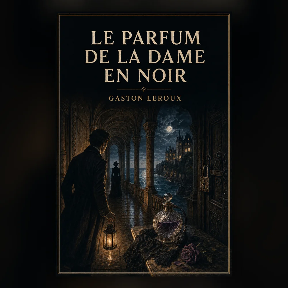 Livre audio Le parfum de la dame en noir — Gaston Leroux