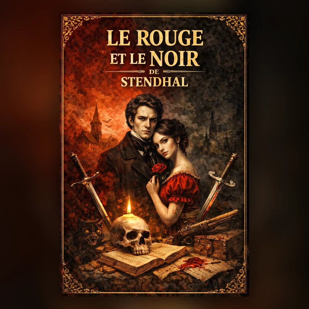 Livre audio Le Rouge et le Noir — Stendhal