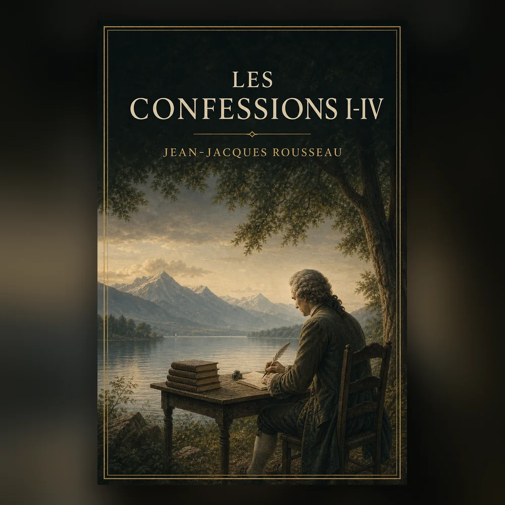 Livre audio Les Confessions (livres I-IV) — Jean-Jacques Rousseau