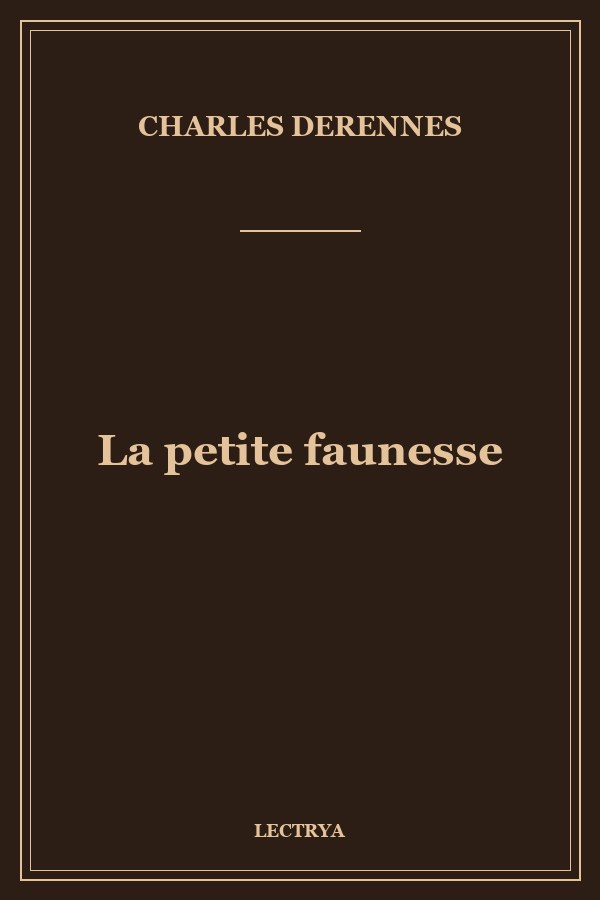 La petite faunesse