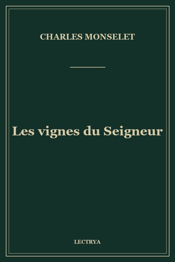 Les vignes du Seigneur