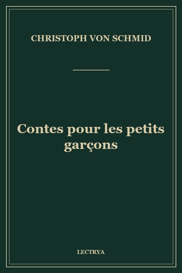 Contes pour les petits garçons