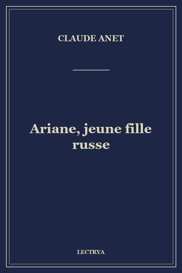 Ariane, jeune fille russe