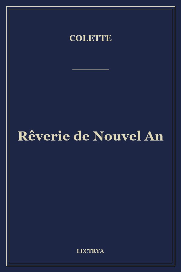 Rêverie de Nouvel An