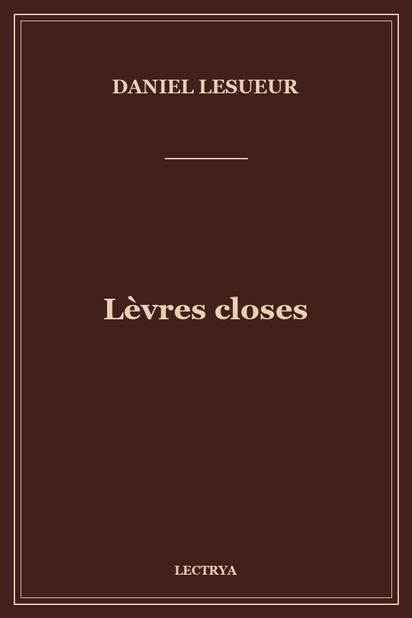 Lèvres closes