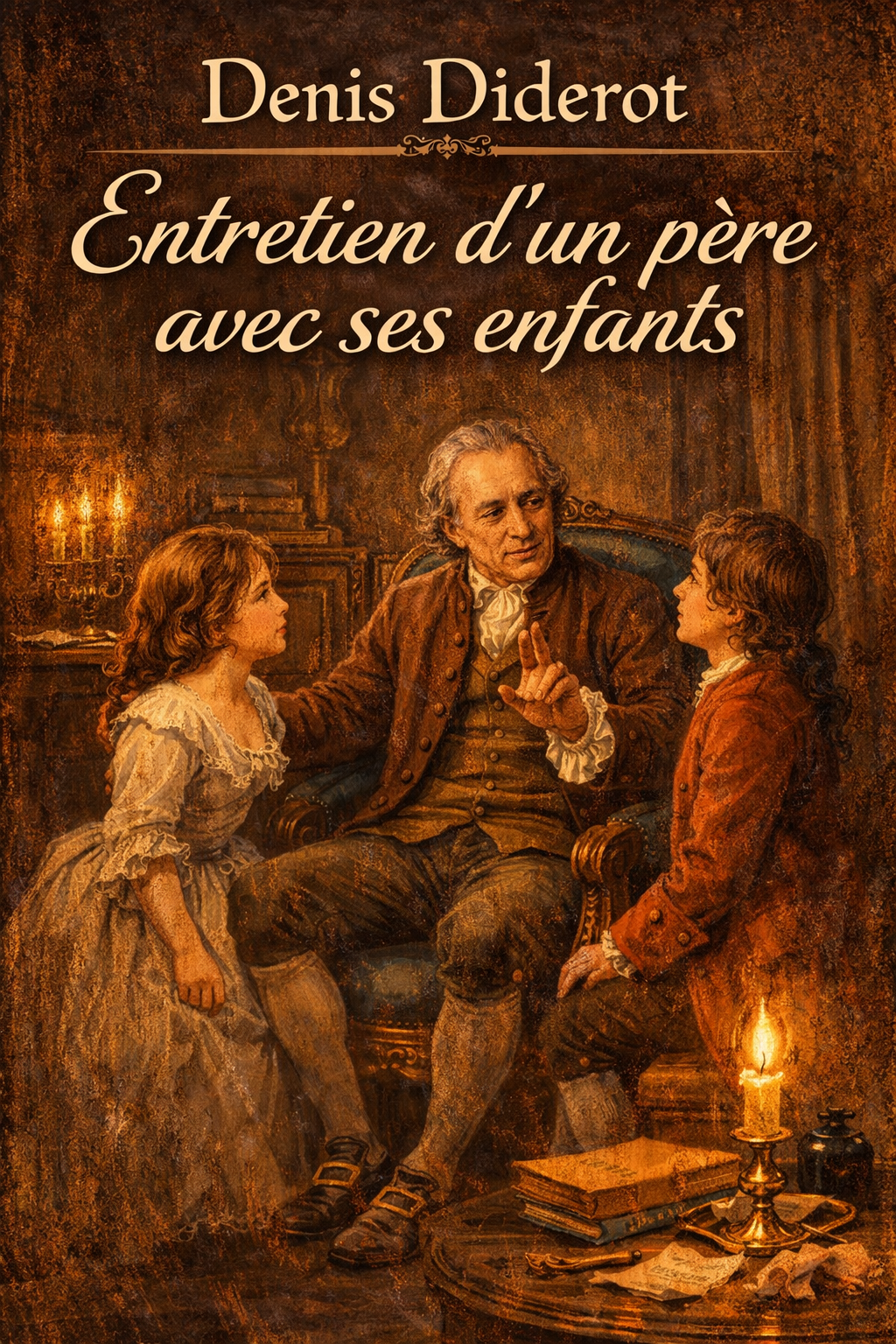 Entretien d'un père avec ses enfants