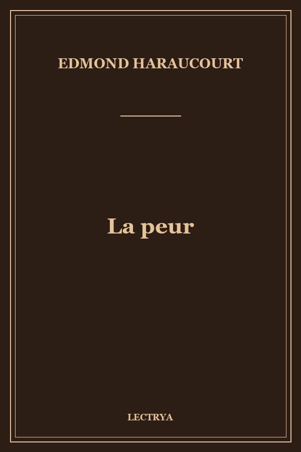 La peur