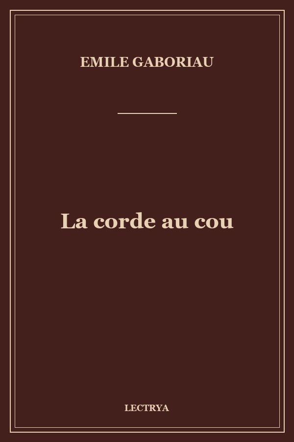 La corde au cou