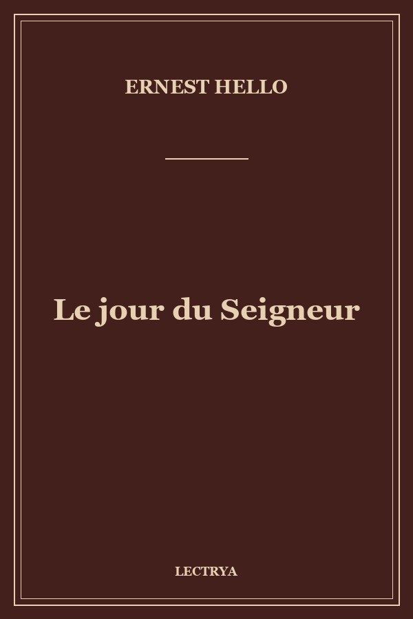 Le jour du Seigneur