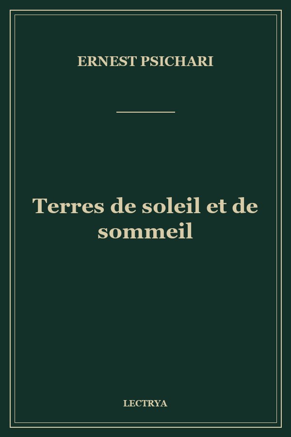 Terres de soleil et de sommeil