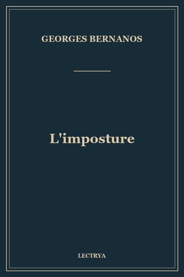 L'imposture