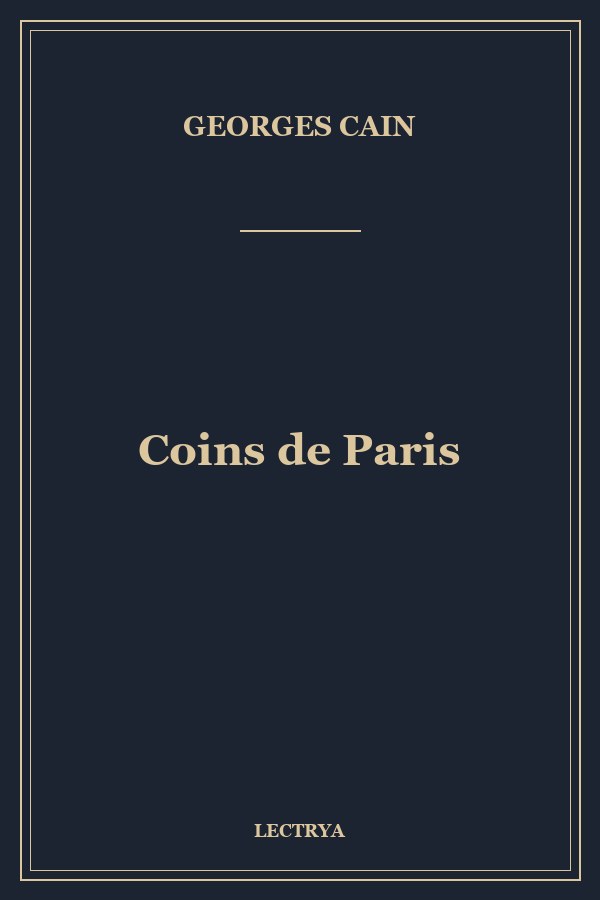 Coins de Paris