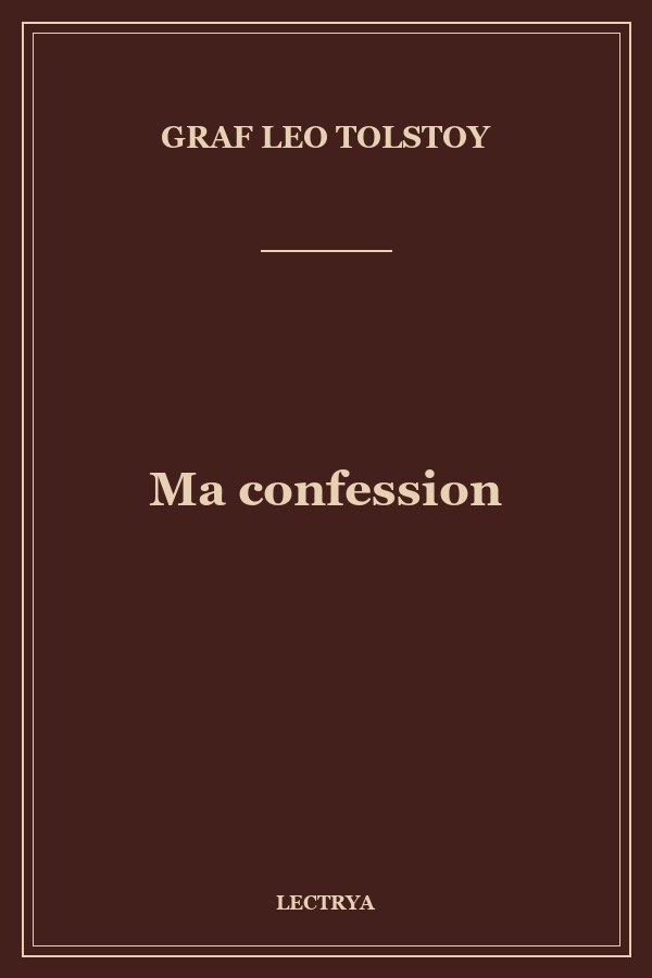 Ma confession