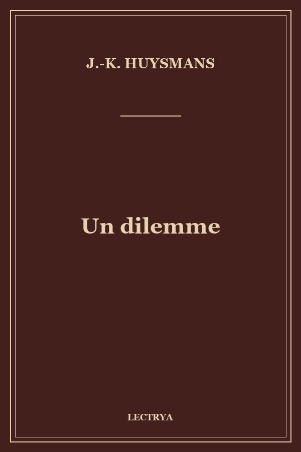 Un dilemme