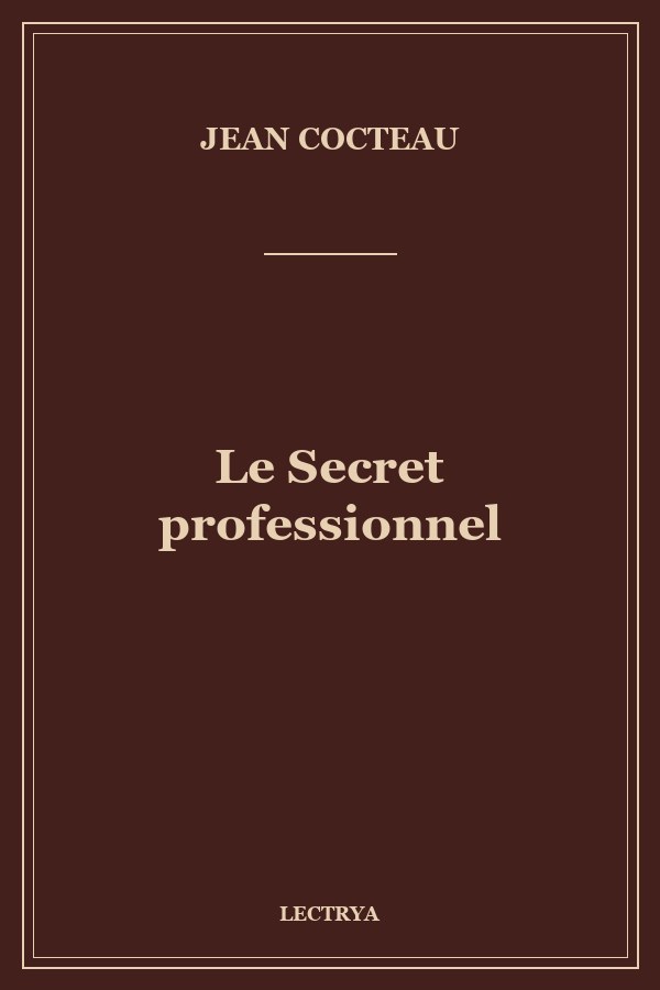 Le Secret professionnel