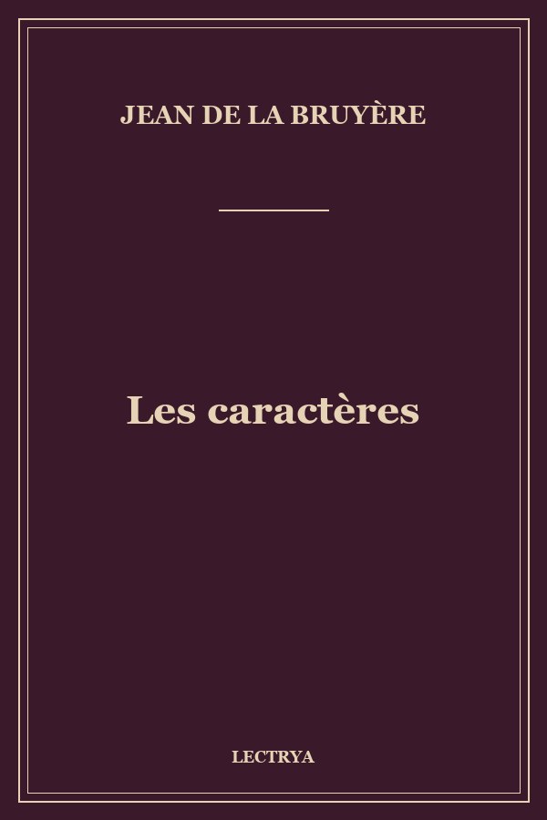 Les caractères