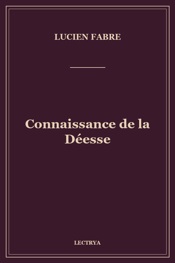 Connaissance de la Déesse