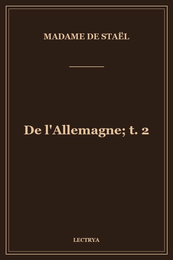 De l'Allemagne; t. 2