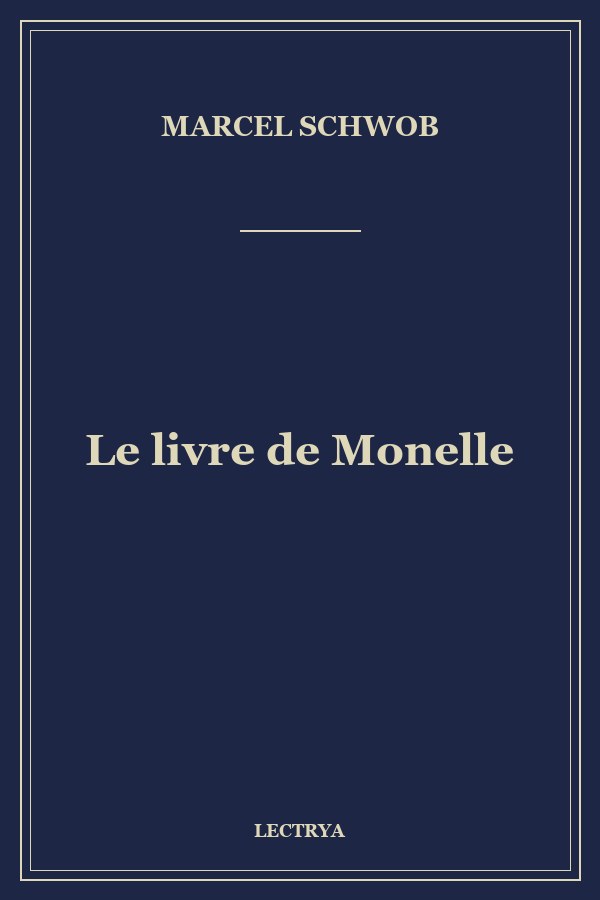 Le livre de Monelle