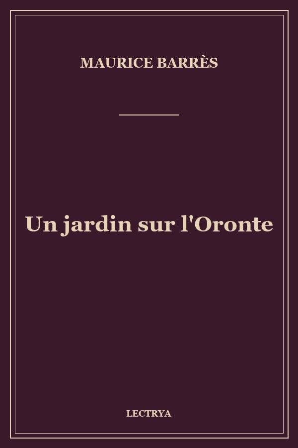 Un jardin sur l'Oronte