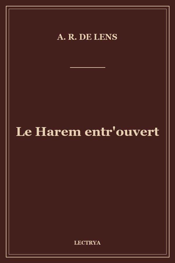 Le Harem entr'ouvert