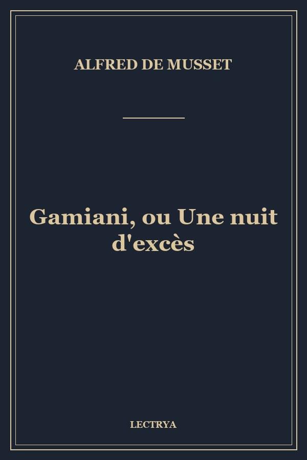 Gamiani, ou Une nuit d'excès