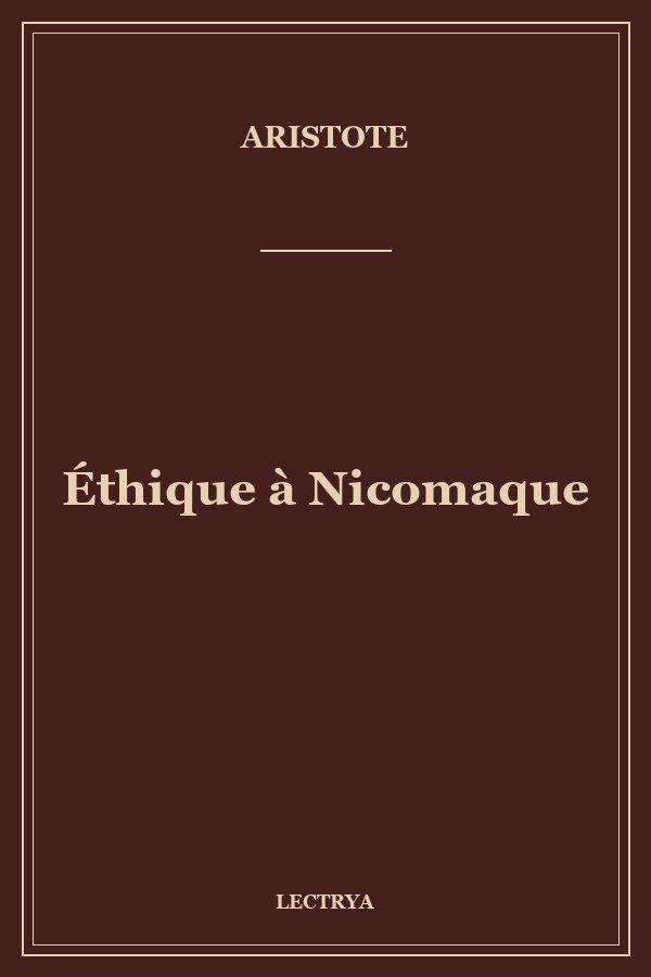 Éthique à Nicomaque