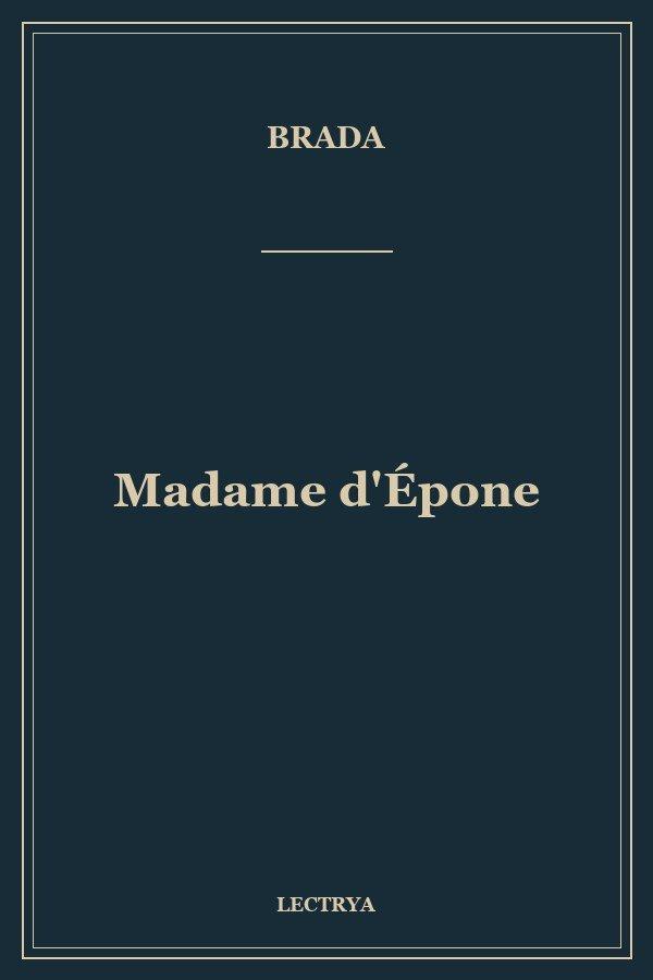Madame d'Épone
