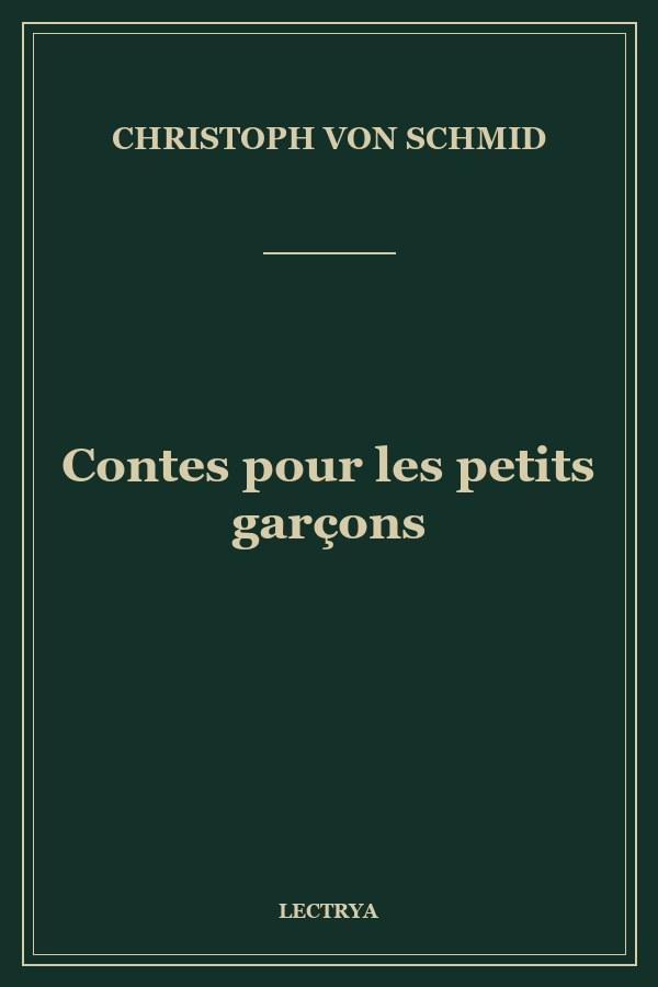 Contes pour les petits garçons