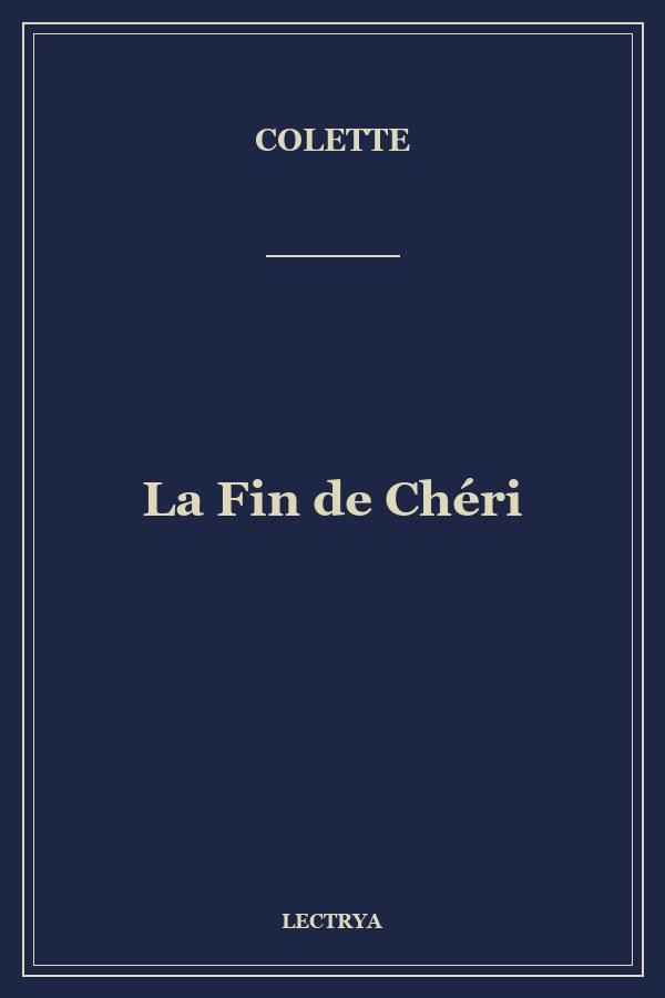 La Fin de Chéri