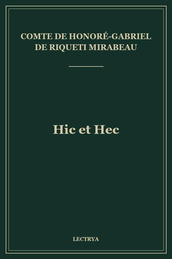 Hic et Hec