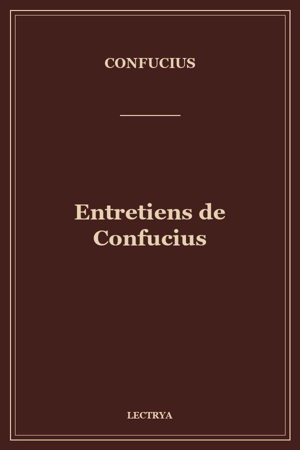 Entretiens de Confucius