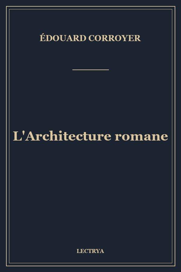 L'Architecture romane