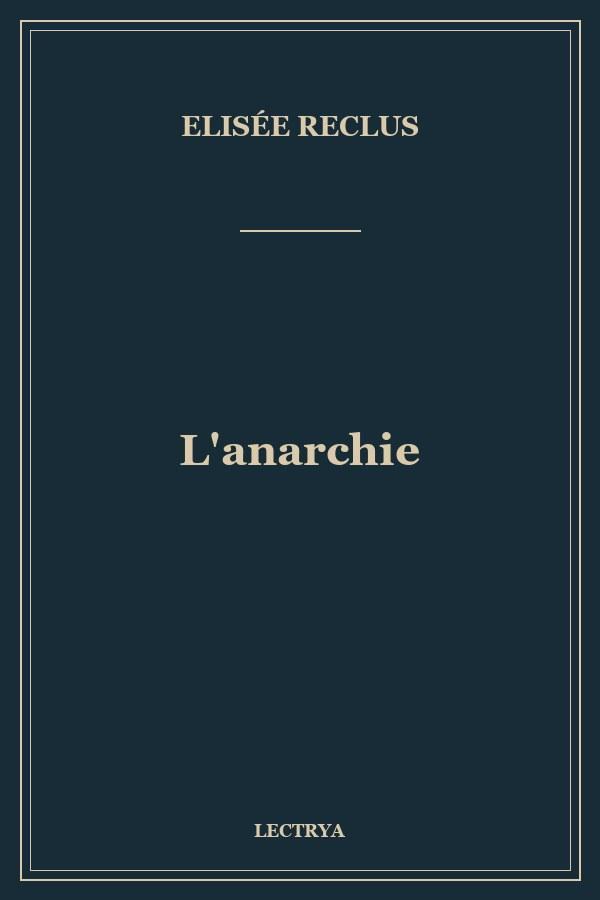 L'anarchie