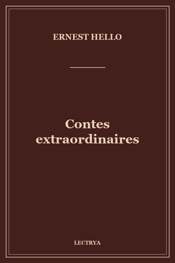 Contes extraordinaires