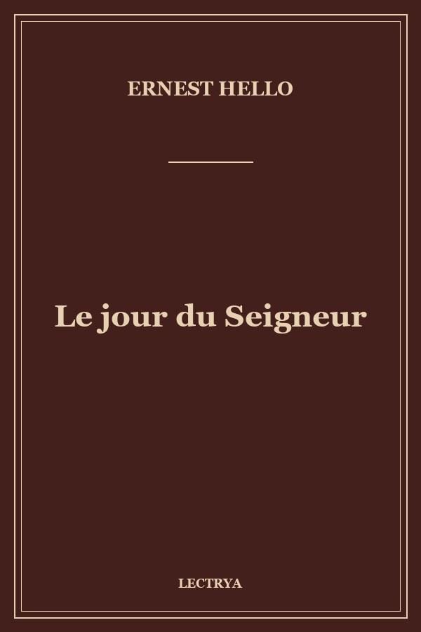 Le jour du Seigneur