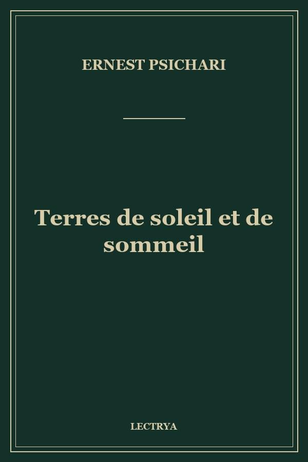 Terres de soleil et de sommeil