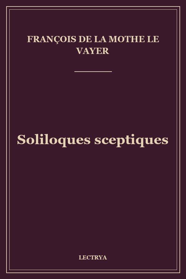 Soliloques sceptiques