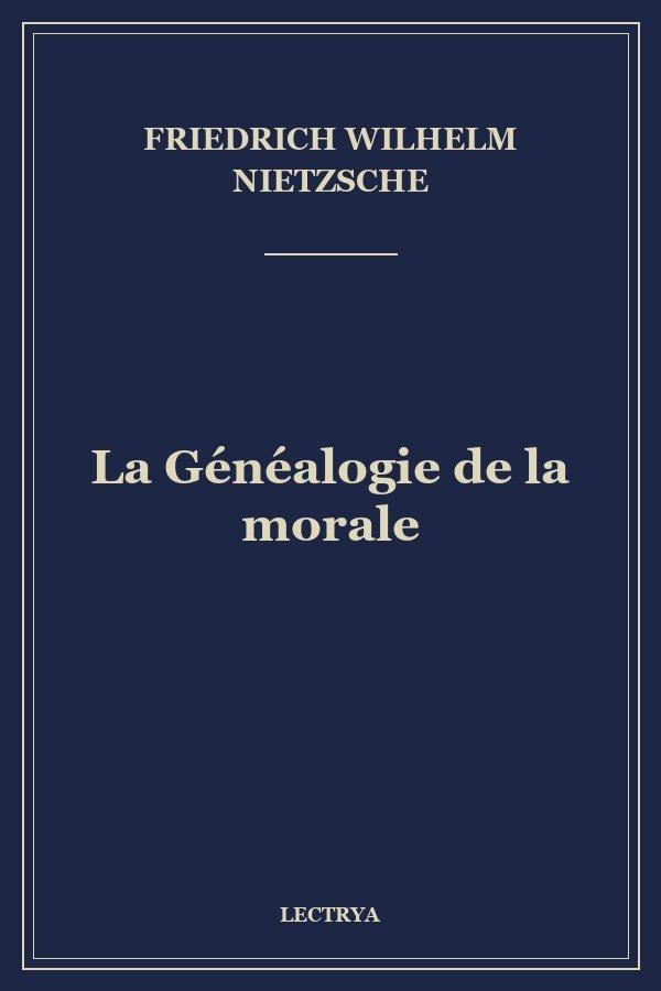 La Généalogie de la morale