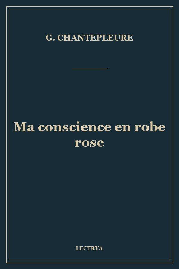 Ma conscience en robe rose