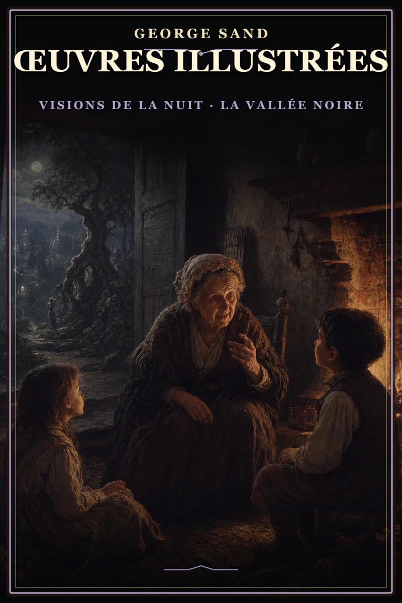 Oeuvres illustrées de George Sand / Les visions de la nuit dans les campagnes - La vallée noire - Une visite aux catacombes
