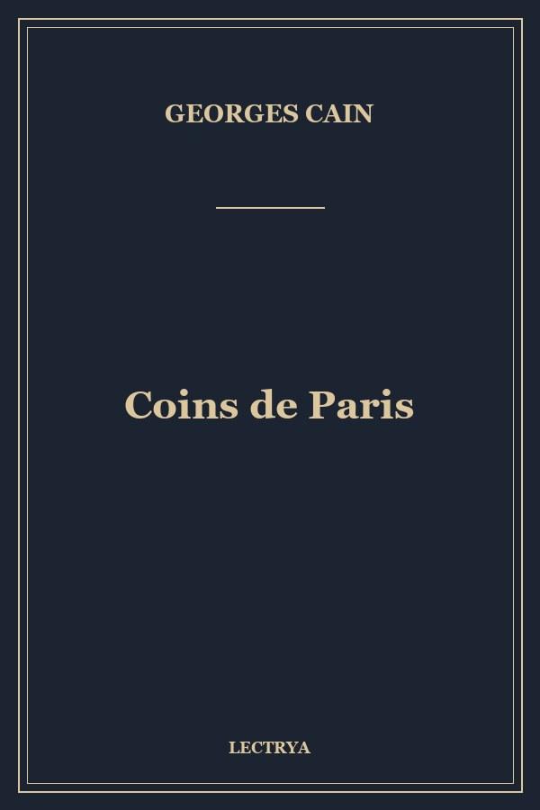 Coins de Paris