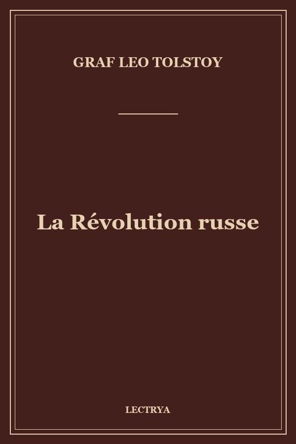 La Révolution russe