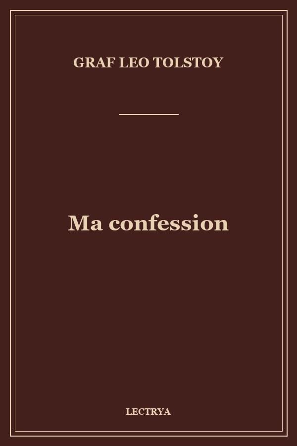 Ma confession