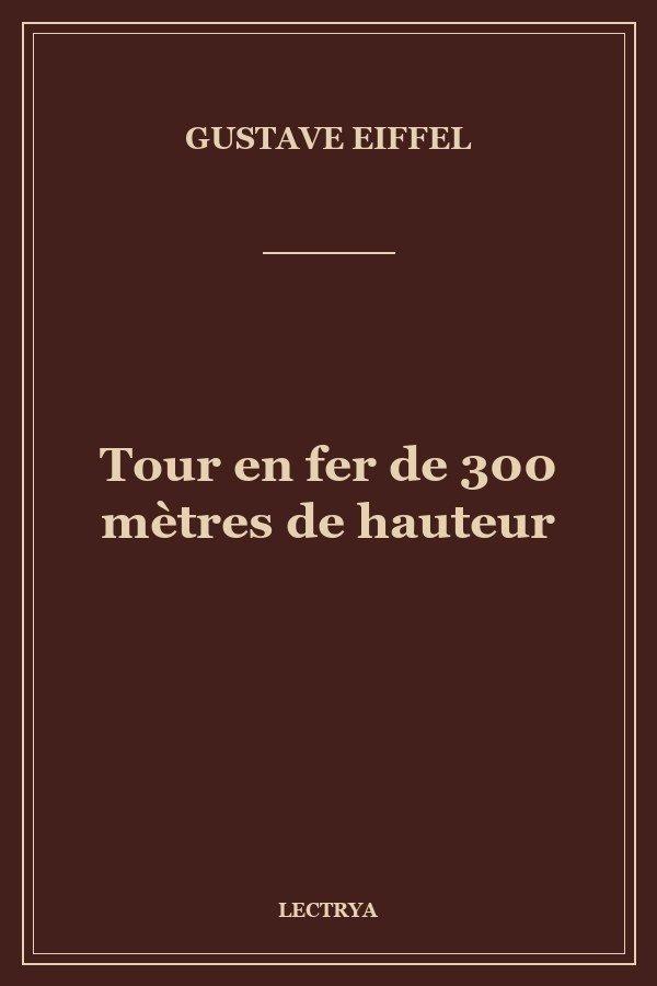Tour en fer de 300 mètres de hauteur